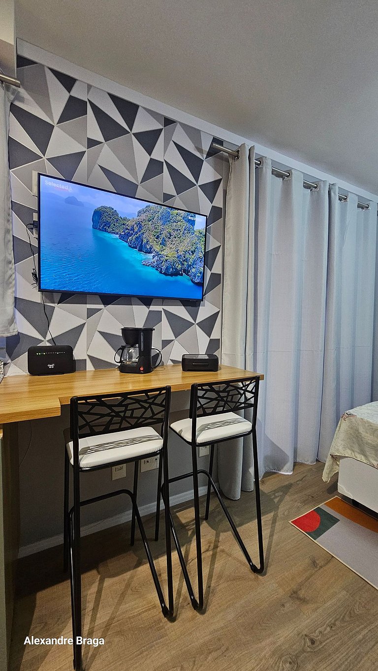 Studio Moderno Brooklin | Próx. Berrini e CGH