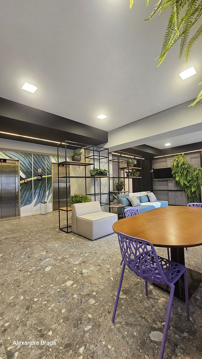 Brooklin Studio, acesso fácil Berrini e Congonhas