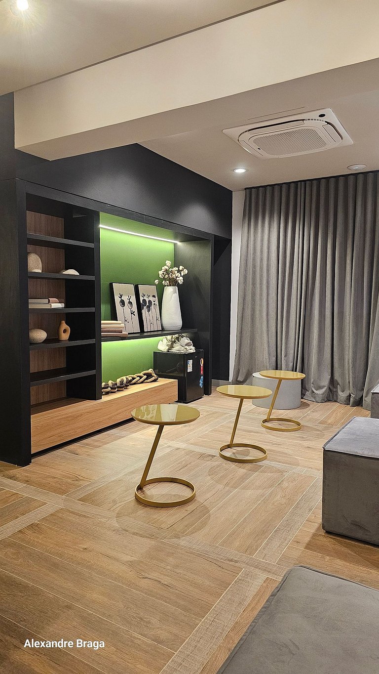 Studio Moderno Brooklin | Acesso Fácil WTC, Congonhas e Berr