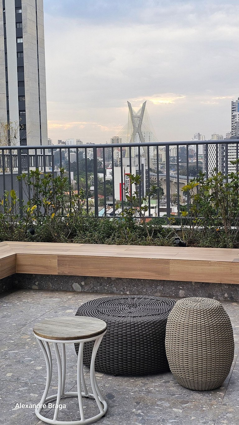 Studio Brooklin | Próx WTC e Aeroporto CGH