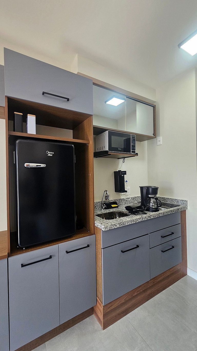 Studio moderno no Brooklin – WiFi rápido