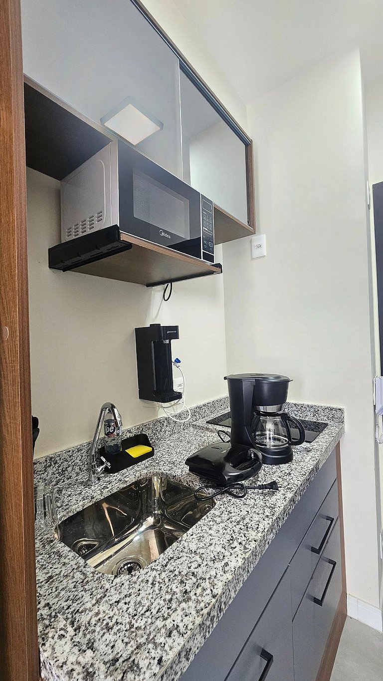 Studio moderno no Brooklin – WiFi rápido