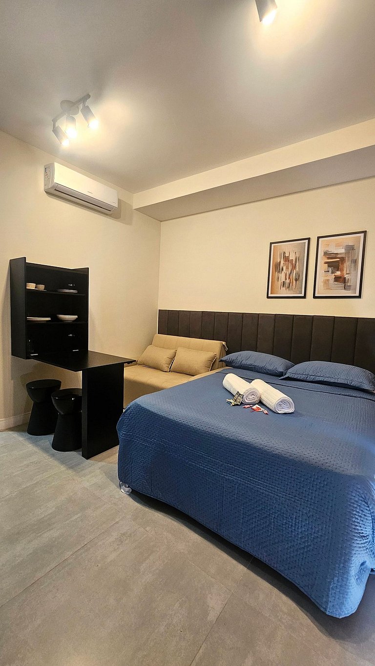 Studio moderno no Brooklin – WiFi rápido