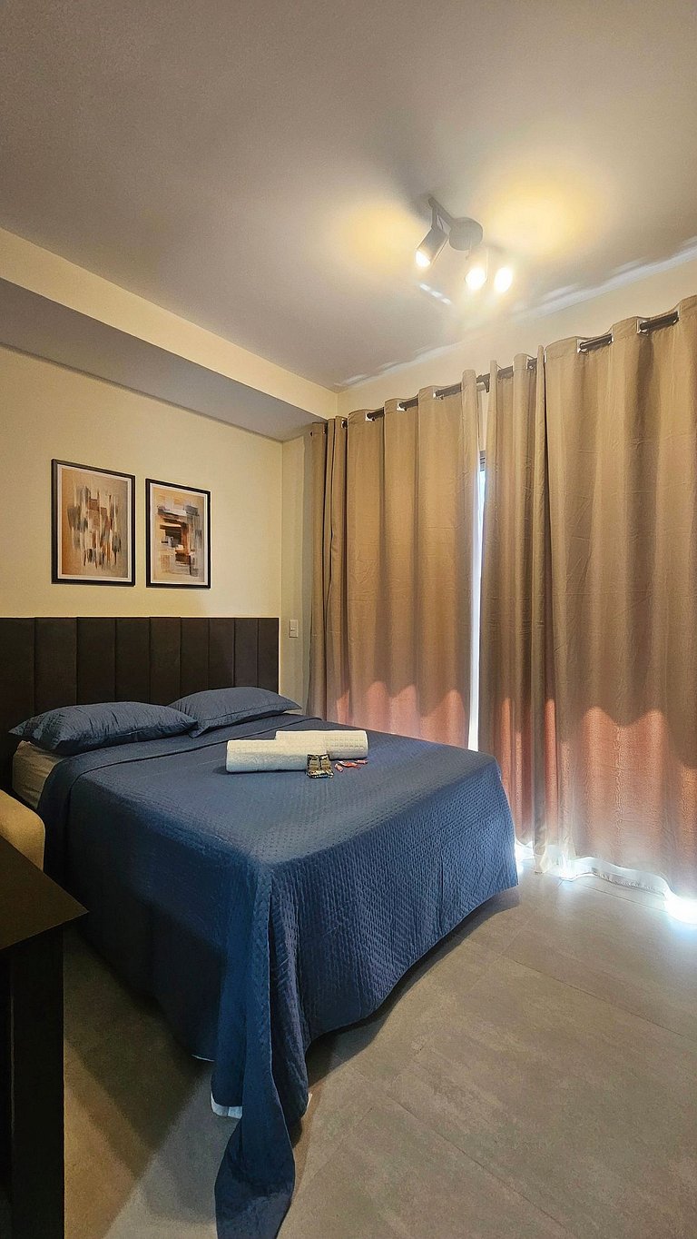 Studio moderno no Brooklin – WiFi rápido