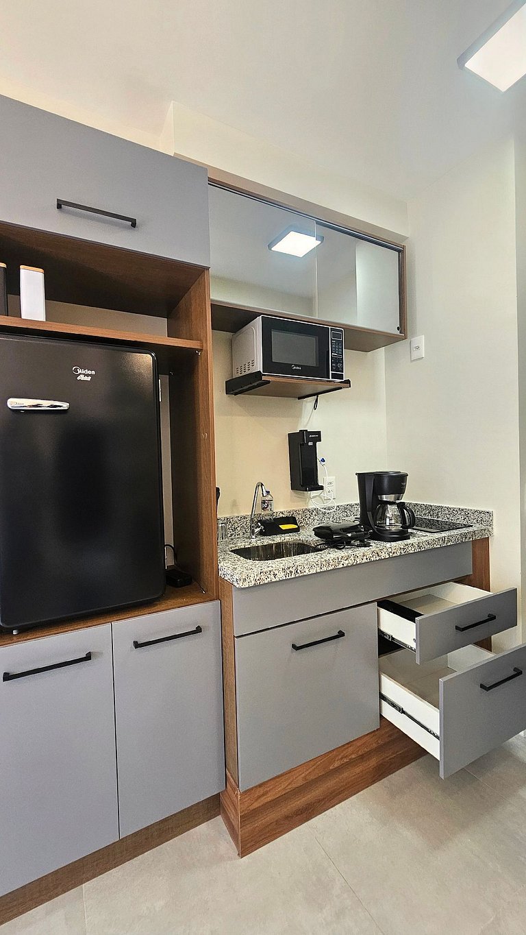 Studio moderno no Brooklin – WiFi rápido