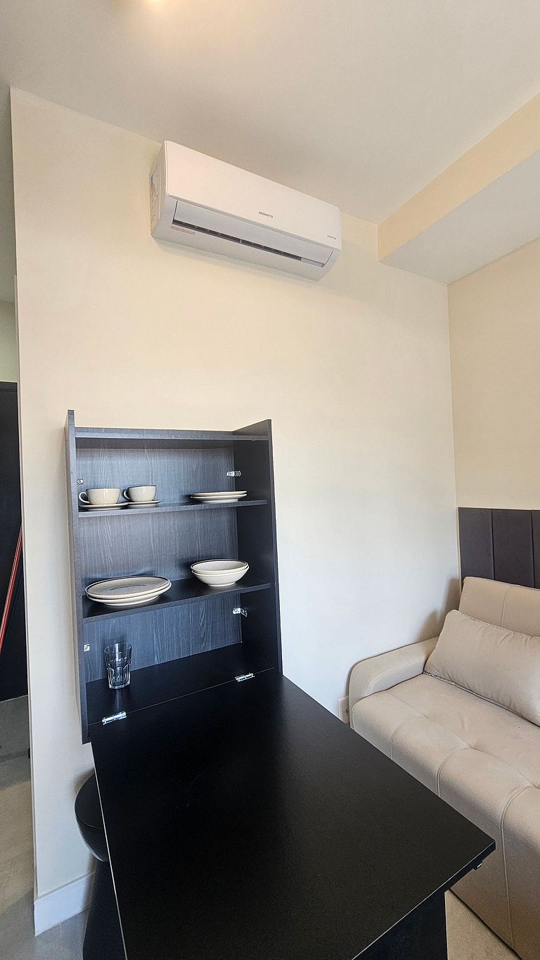 Studio moderno no Brooklin – WiFi rápido