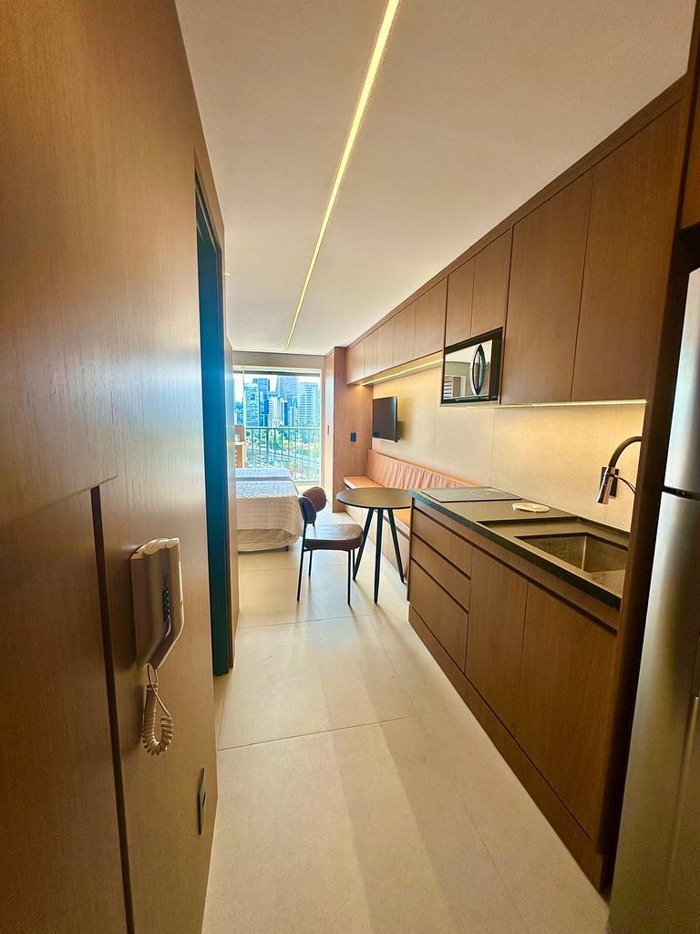 Brooklin Studio, acesso fácil Berrini e Congonhas
