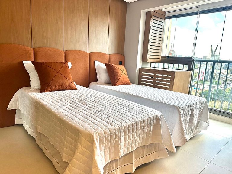 Brooklin | 2 Camas • Berrini • CGH • Morumbis