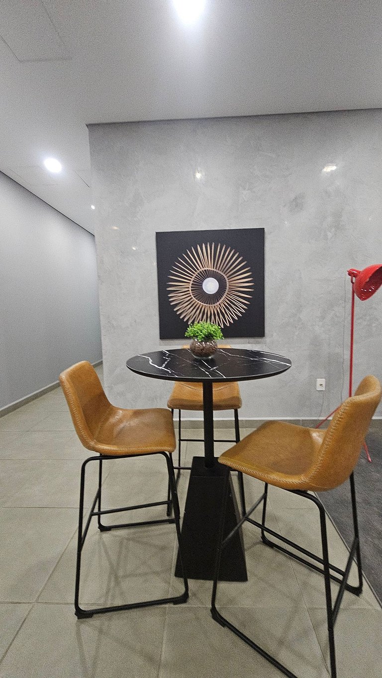 “Studio moderno Campo Belo – perto Congonhas”