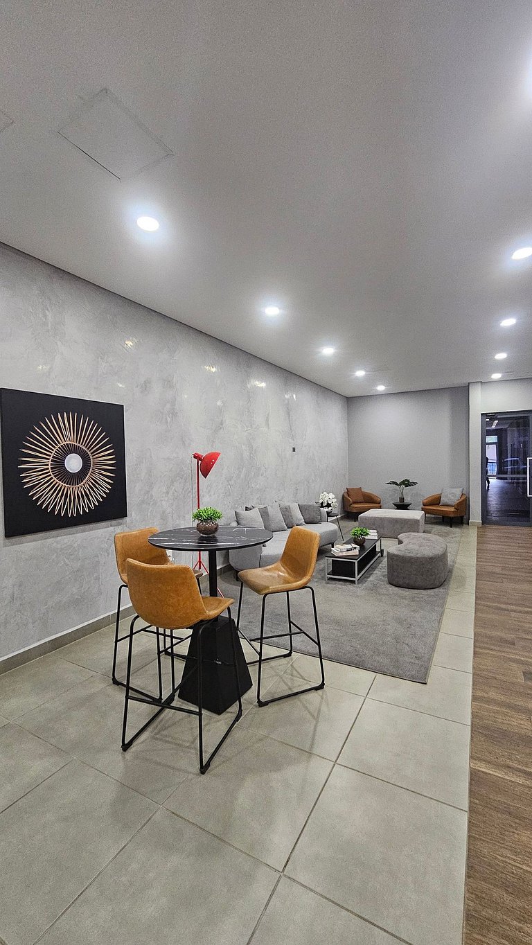 “Studio moderno Campo Belo – perto Congonhas”