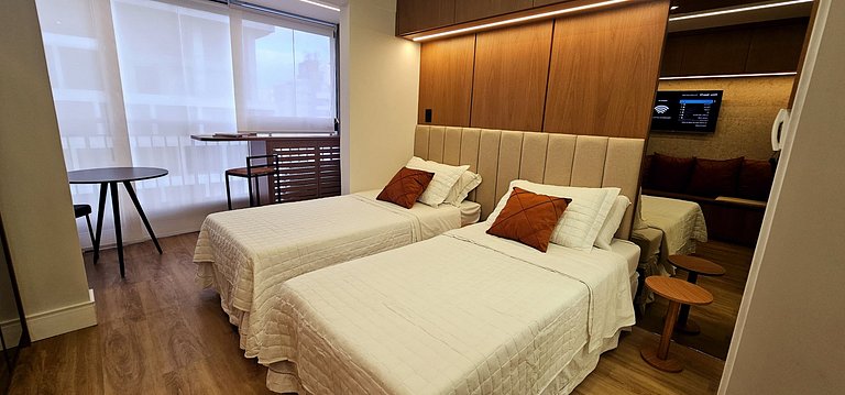 “Studio moderno Campo Belo – perto Congonhas”