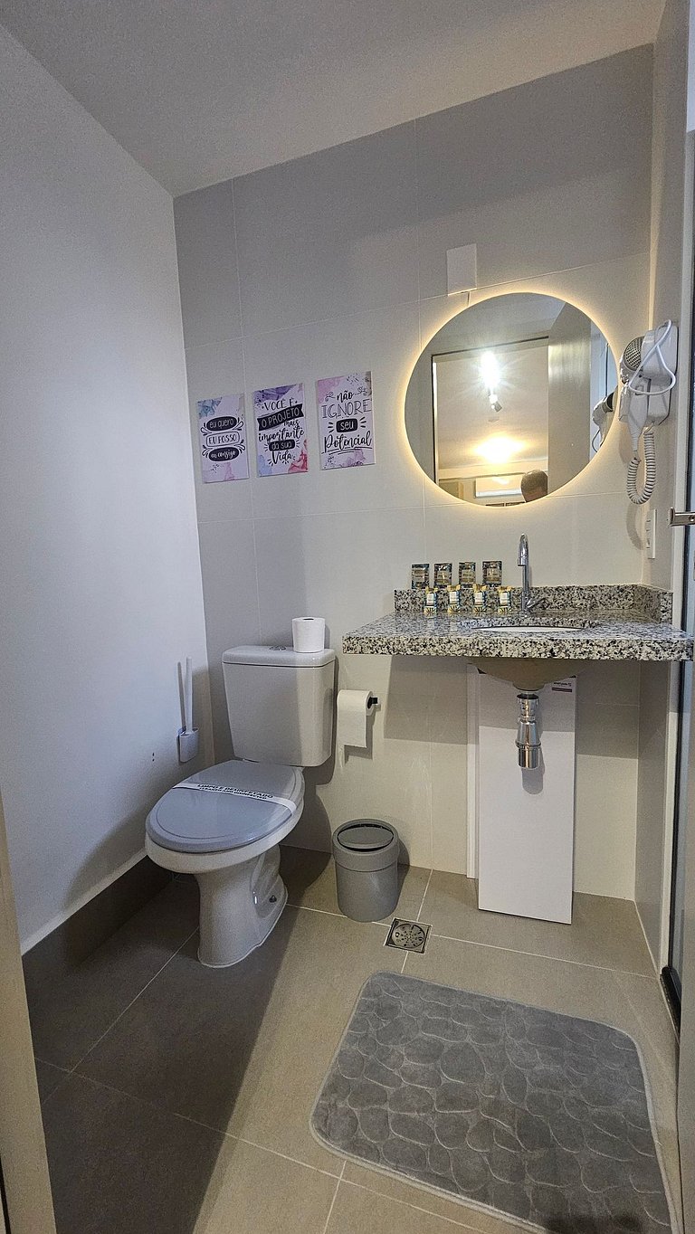 Studio Moderno Brooklin | Acesso Fácil WTC, Congonhas e Berr