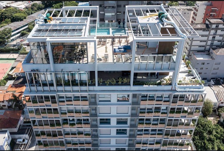 Estudio alto padrao Pinheiros perto Allianz Parque