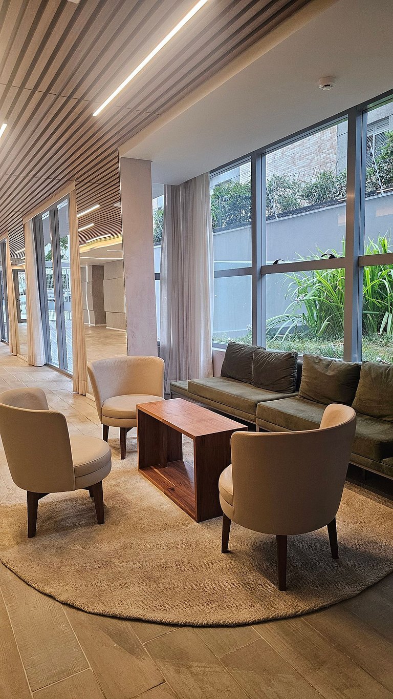 Estudio alto padrao Pinheiros perto Allianz Parque