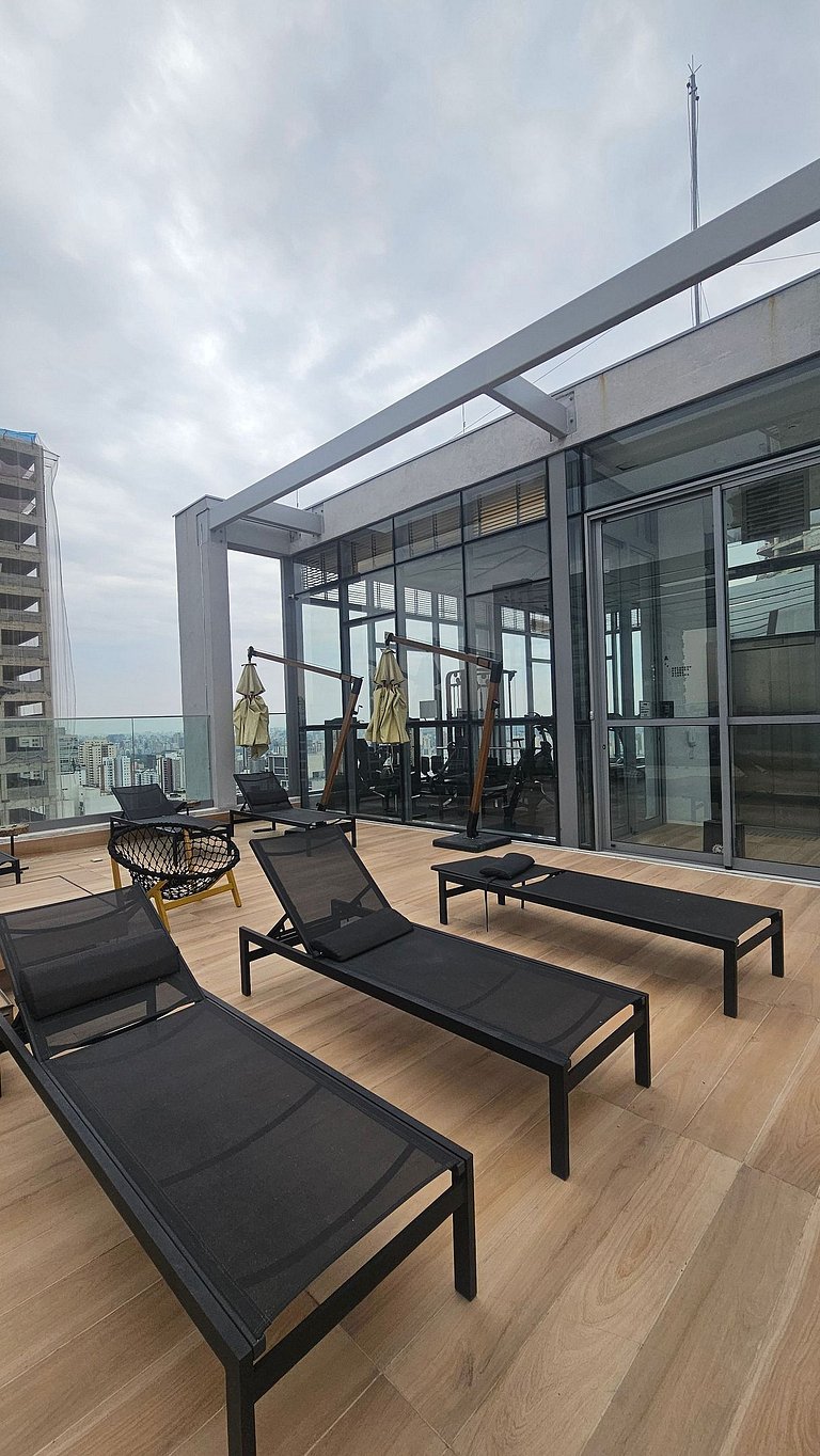 Estudio alto padrao Pinheiros perto Allianz Parque