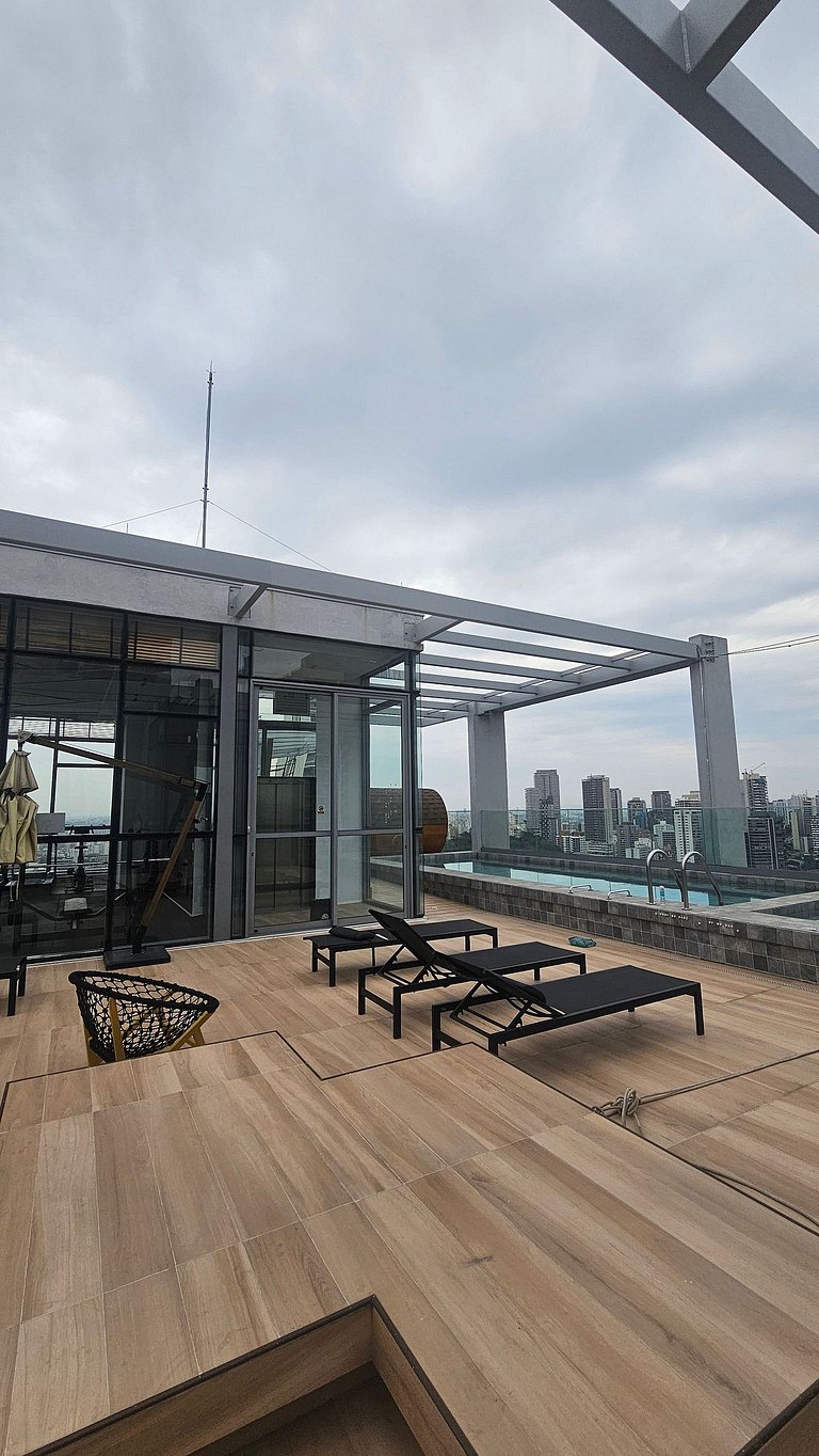 Estudio alto padrao Pinheiros perto Allianz Parque