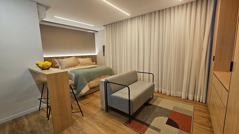 Estudio alto padrao Pinheiros perto Allianz Parque