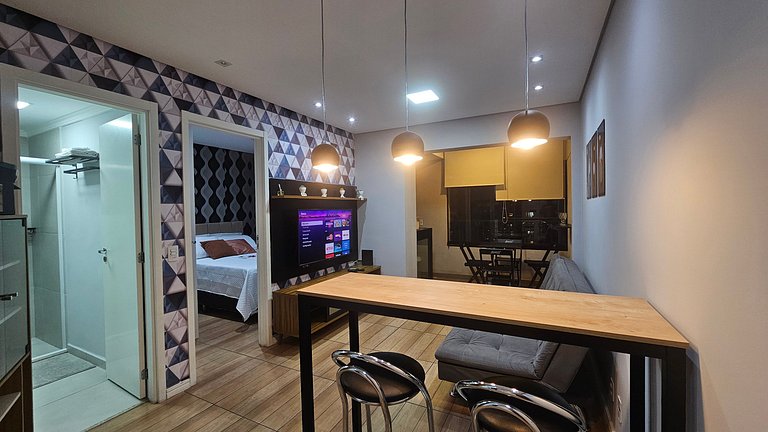 Apto 1 dorm no Brás I Compras e Anhembi