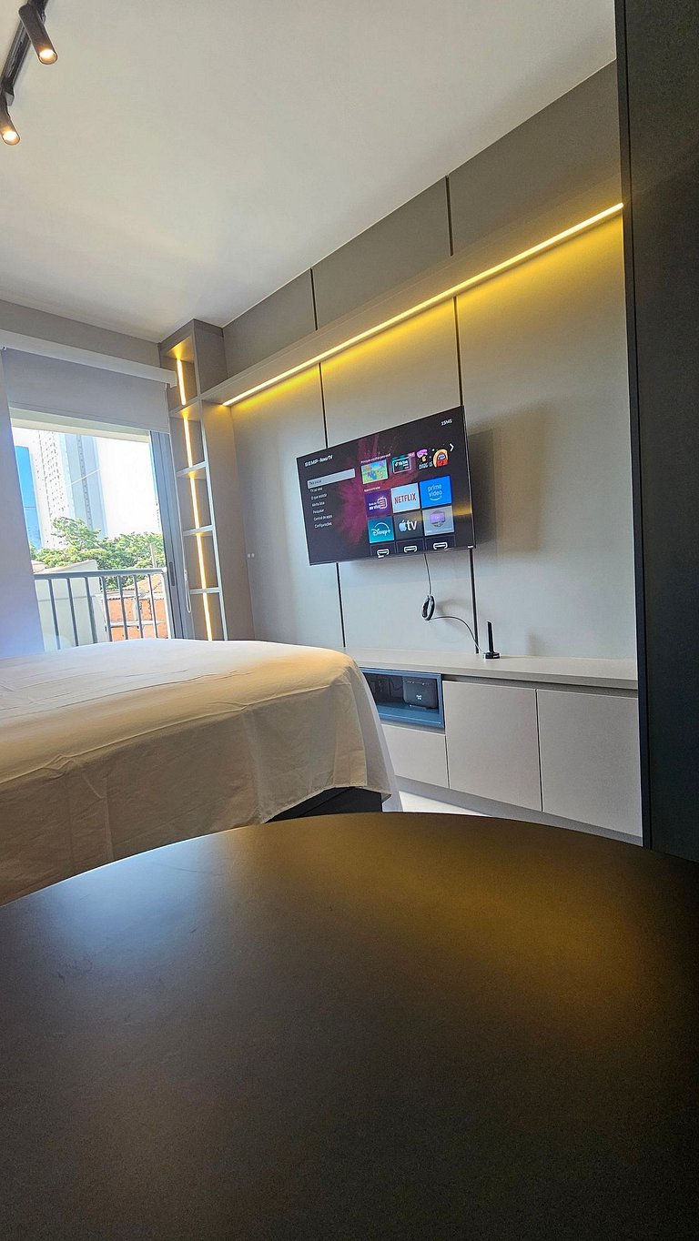 Estúdio no Brooklin: perto do WTC e Congonhas