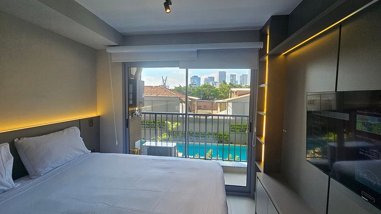 Estúdio no Brooklin: perto do WTC e Congonhas