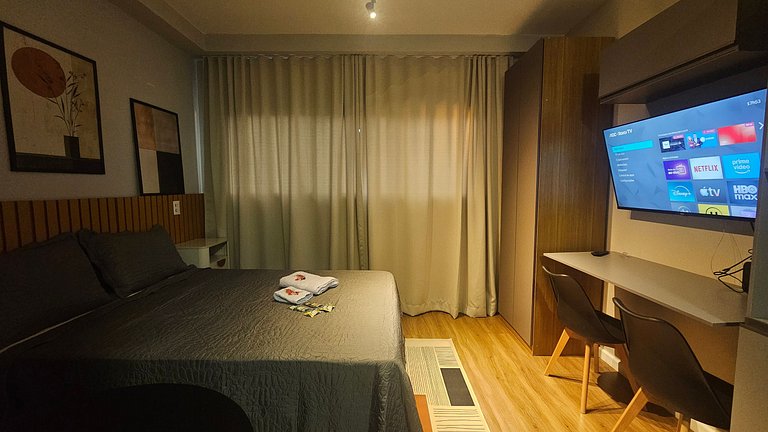 Studio 5min Metrô Ana Rosa | Próx Hospitais