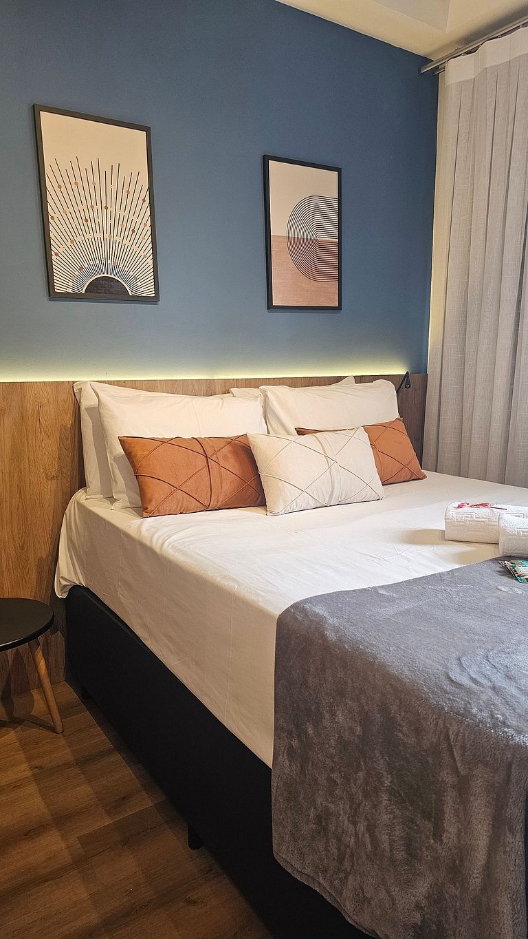 Studio Moderno I Metrô + Hospitais I Vila Mariana