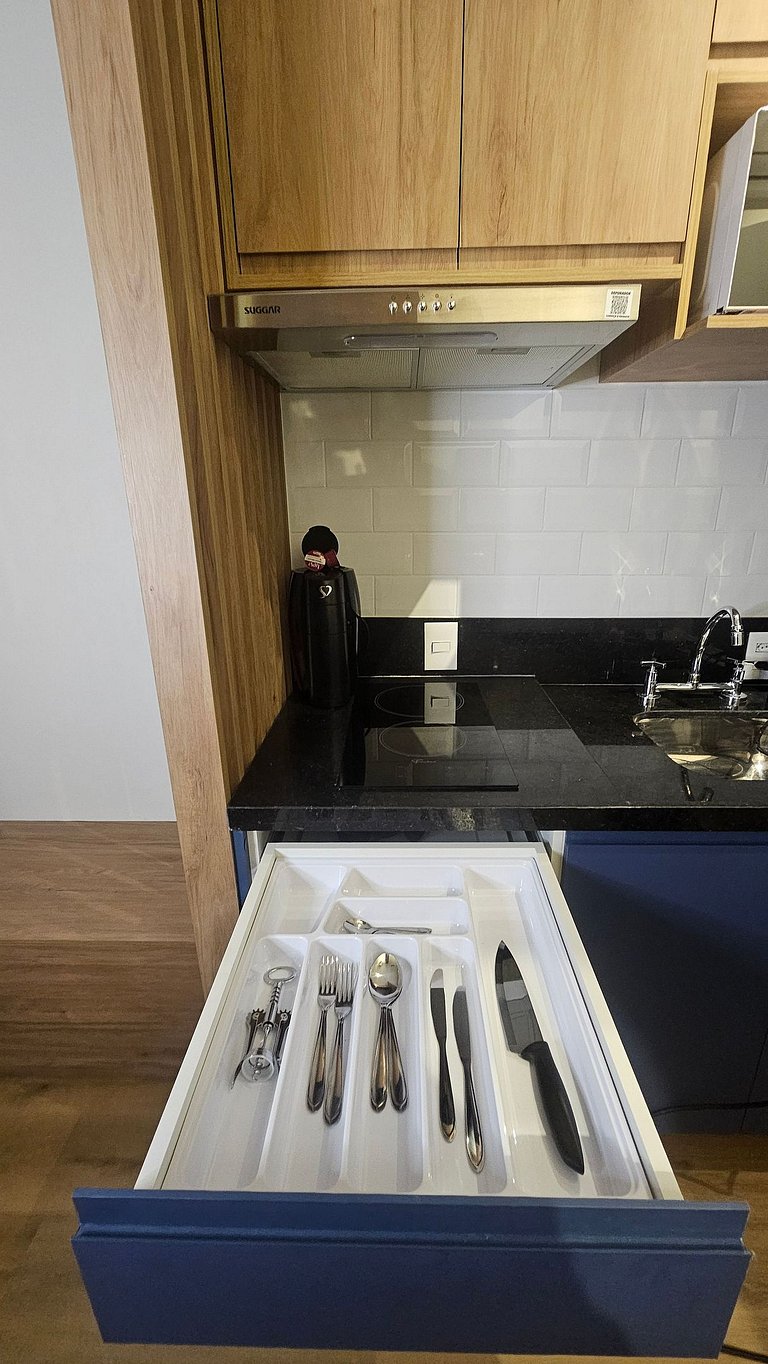 Studio Moderno I Metrô + Hospitais I Vila Mariana