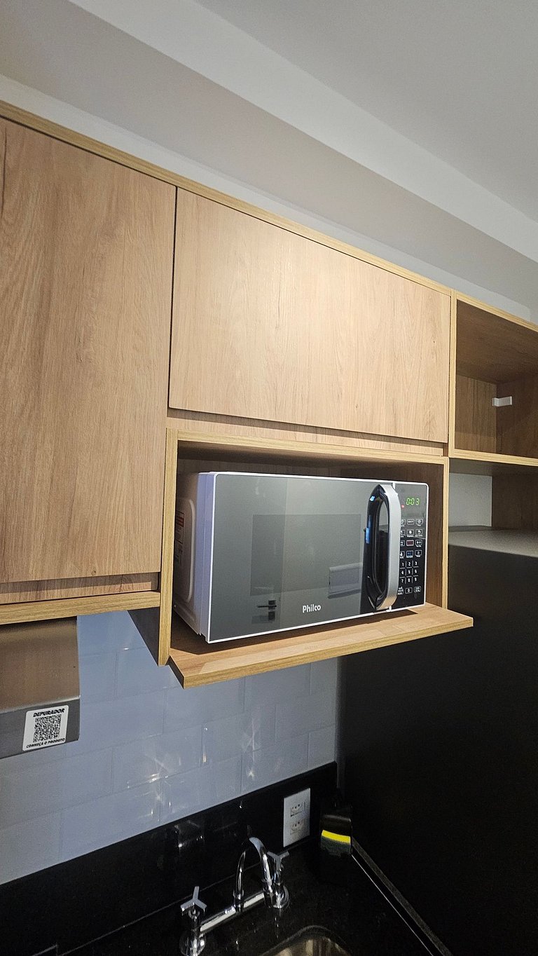 Studio Moderno I Metrô + Hospitais I Vila Mariana