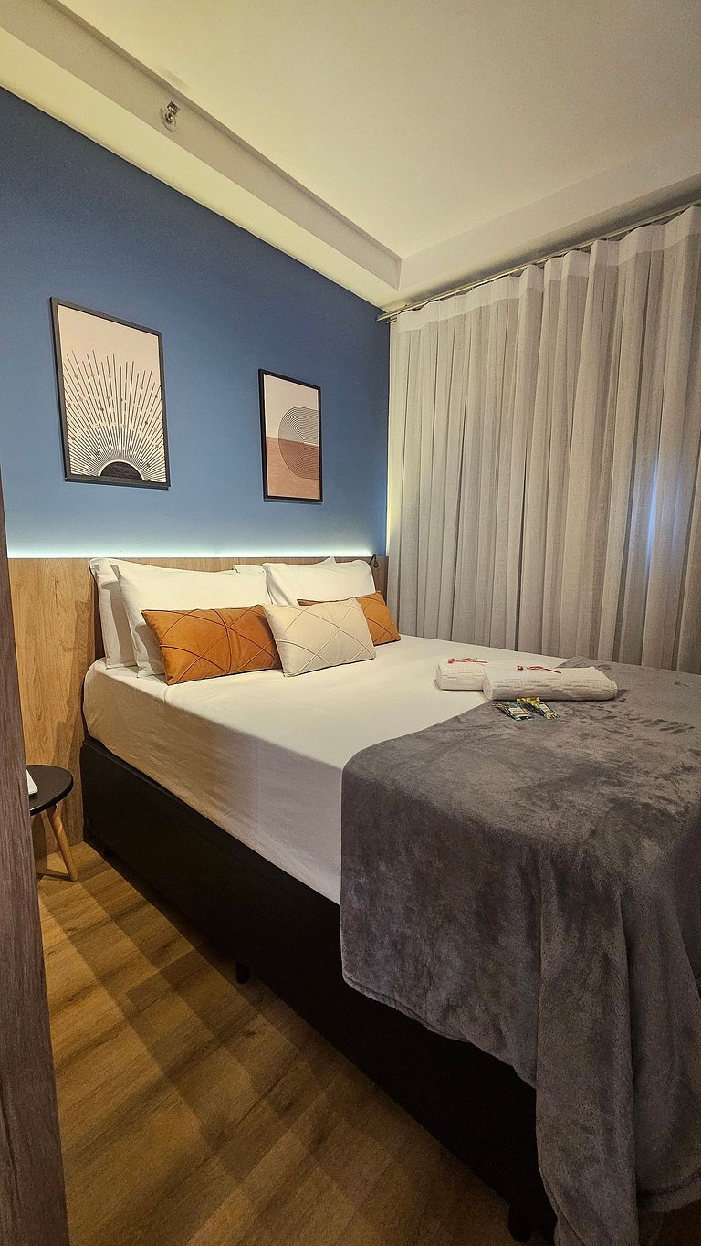 Studio Moderno I Metrô + Hospitais I Vila Mariana