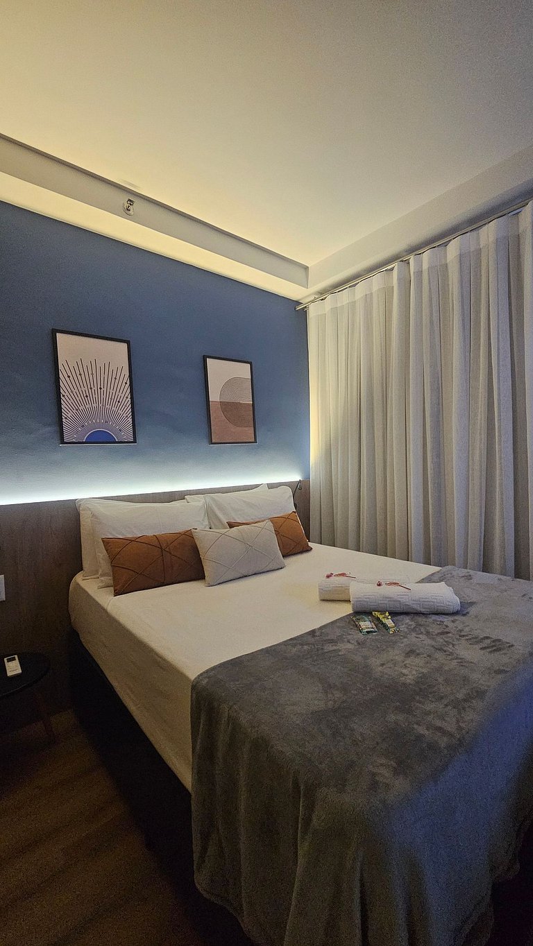 Studio Moderno I Metrô + Hospitais I Vila Mariana