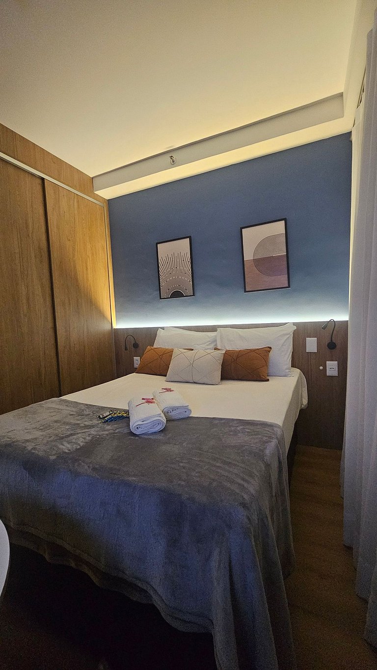 Studio Moderno I Metrô + Hospitais I Vila Mariana