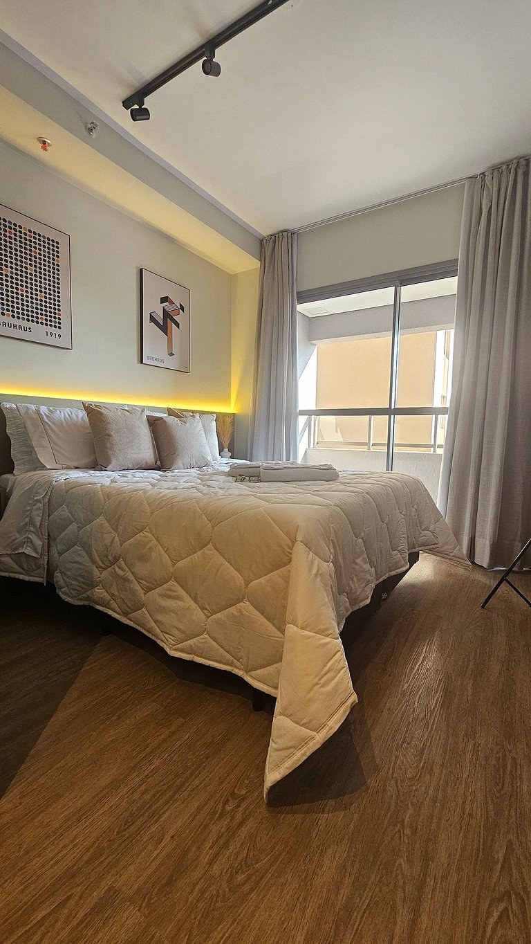 Studio Brooklin | Próx WTC e Berrini