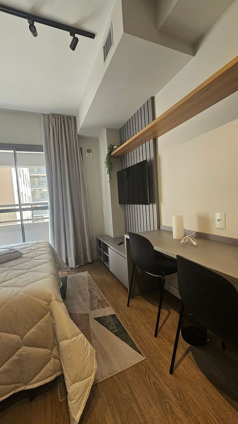 Studio Brooklin | Próx WTC e Berrini