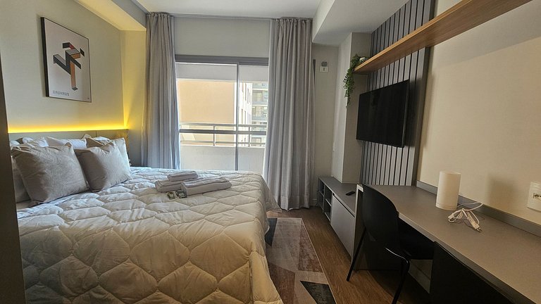 Studio Brooklin | Próx WTC e Berrini