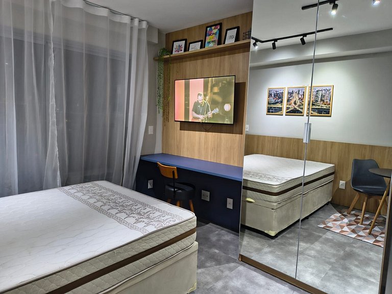 Studio Brooklin | Próx WTC e Aeroporto CGH