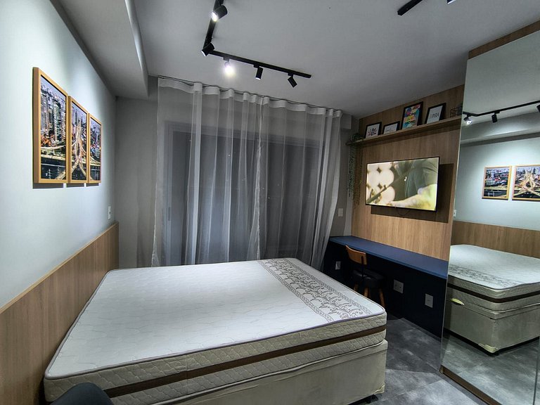 Studio Brooklin | Próx WTC e Aeroporto CGH