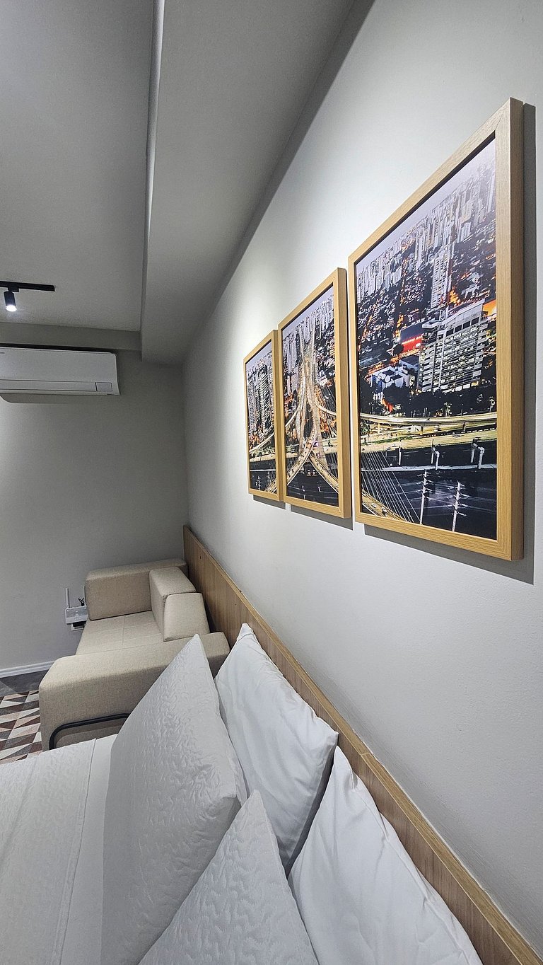 Studio Brooklin | Próx WTC e Aeroporto CGH