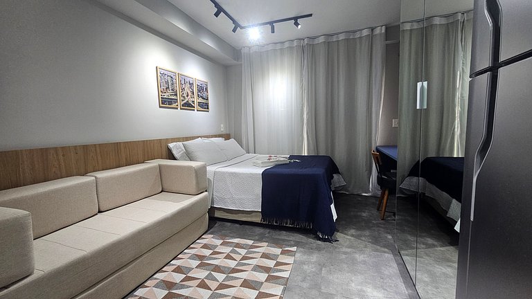 Studio Brooklin | Próx WTC e Aeroporto CGH