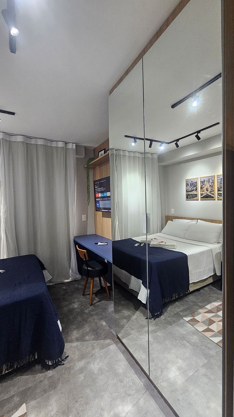 Studio Brooklin | Próx WTC e Aeroporto CGH