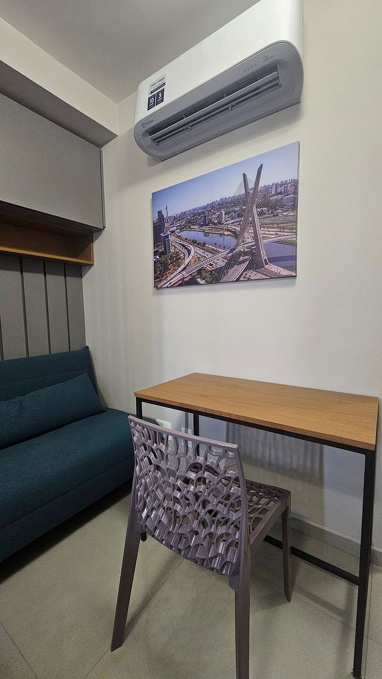 Studio Moderno Brooklin I WTC, Congonhas e Berrini