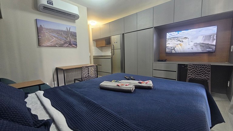 Studio Moderno Brooklin I WTC, Congonhas e Berrini