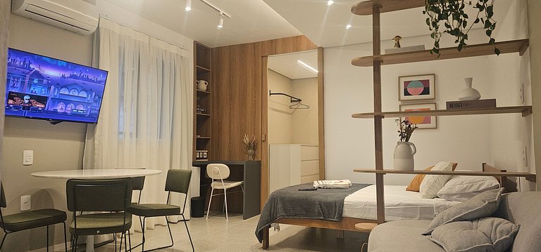 Studio Centro SP 7min Metrô Santa Cecília
