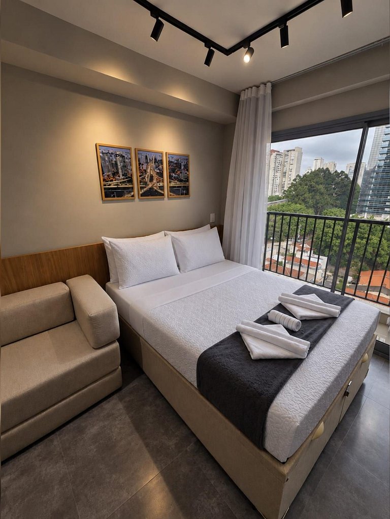 Studio Brooklin | Próx WTC e Aeroporto CGH