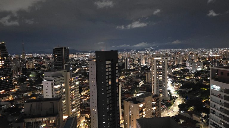 Vila Madalena 1 Dorm Varanda e Vista Panorâmica
